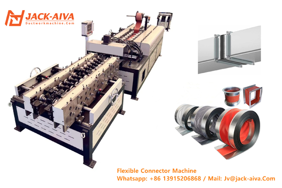 Machine de raccordement de conduits flexibles pour l'industrie HVAC