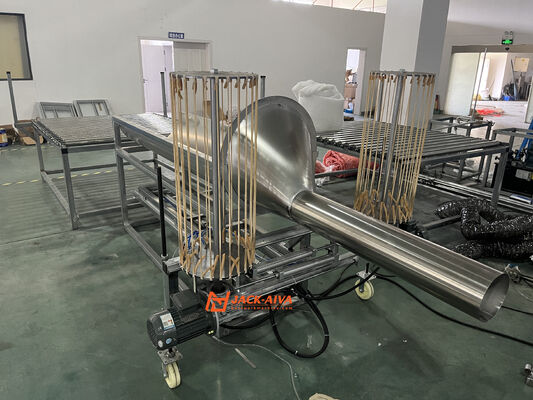 Insulated Flexible Air Duct Making Machine | Glass Wool Flexible Duct Production Line Manufacturer