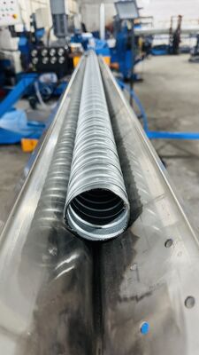 Spiral Corrugated Post Tensioning Duct Machine | PT Tube Former for Prestressed Concrete