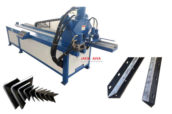 Machine en acier de poinçon de bride d'angle de découpeuse de fer d'angle